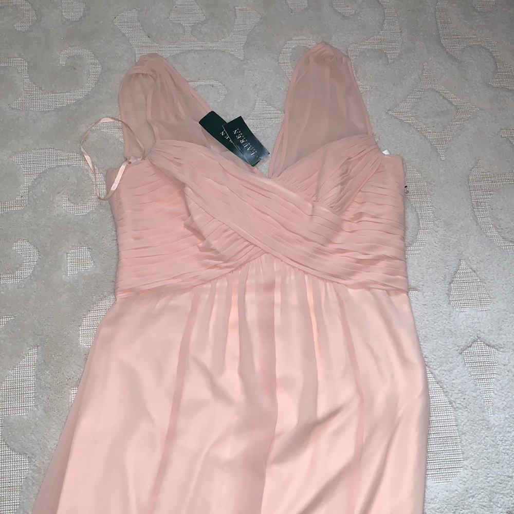 Ralph Lauren evening blush Pink dress